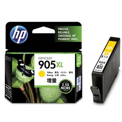 HP T6M13AA 905XL Ink Cartridge High Yield Yellow