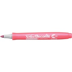 Artline Decorite Markers 1.0mm Bullet Metallic Pink Pack Of 12