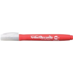 Artline Decorite Markers 3.0mm Chisel Standard Red Pack Of 12