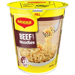 Maggi Cup Beef Noodles 64g Pack of 6