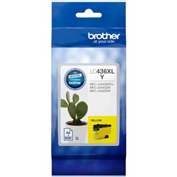 Brother LC-436XLY Ink Cartridge Yellow