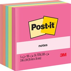 Post-it Notes 76x76mm Poptimistic 654-5AN Pack of 5