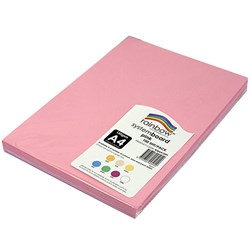 Rainbow System Board A4 150gsm Pink Pack of 100
