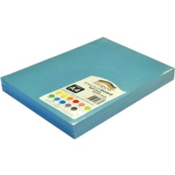 Rainbow Spectrum Board A4 220gsm Light Blue 100 Sheets