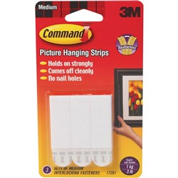 Command 17202 Picture Hanging Strip Small White