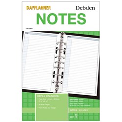 Debden Dayplanner Refill Notes 216X140Mm