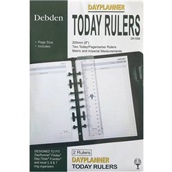 Debden Dayplanner Refill Today Ruler 216X140Mm Pack Of 2
