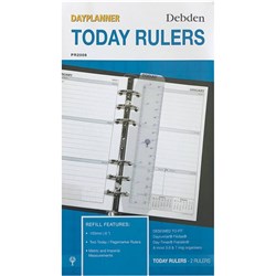 Debden Dayplanner Refill Today Ruler 96X172Mm Pack Of 2