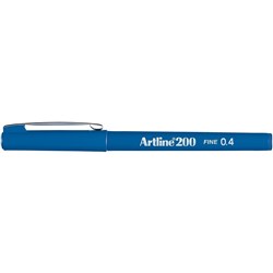 Artline 200 Fineliner Pen 0.4mm Royal Blue