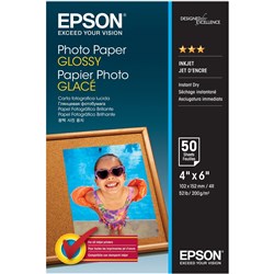 Epson Glossy Photo Paper 4x6 Inch 200gsm Pack of 20