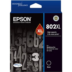 Epson 802XL Ink Cartridge High Yield Black