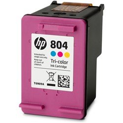 HP T6N09AA 804 Ink Cartridge Colour