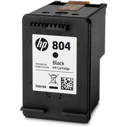 HP T6N10AA 804 Ink Cartridge Black