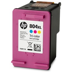 HP T6N11AA 804XL Ink Cartridge High Yield Colour