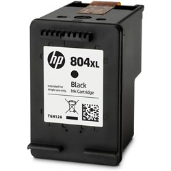 HP T6N12AA 804XL Ink Cartridge High Yield Black