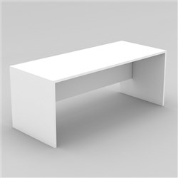 Om Classic Straight Desk 1800W x 900mmD All White