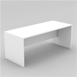 Om Classic Straight Desk 1200W x 600mmD All White