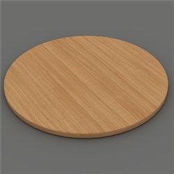 Om Classic Table Top 600mm Round Beech