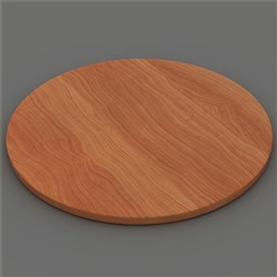 Om Classic Table Top 900mm Round Charcoal