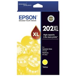 Epson 202XL Ink Cartridge High Yield Yellow