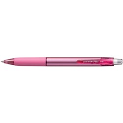 Uni-Ball URN180 RE Erasable Gel Rollerball Pen Retractable Fine 0.5mm Coral Pink