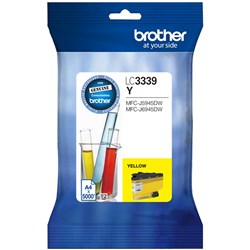 Brother LC3339XLY Ink Cartridge High Yield Yellow