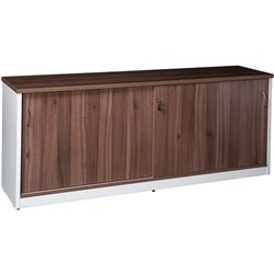 Om Premier Credenza Sliding Doors 1800W x 450mmD Casnan & White