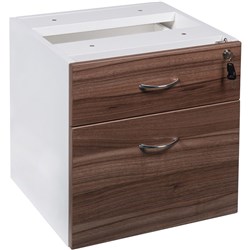 Om Premier Fixed Pedestal 1 Drawer 1 File Casnan & White