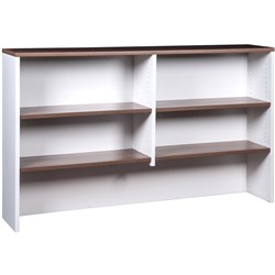 Om Premier Overhead Hutch 4 Shelves 1500mmW Casnan & White