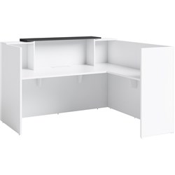 Sorrento Reception Counter Return Only 900mm White