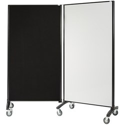 Visionchart Communicate Room Divider Whiteboard & Pinboard  1800 x 900mm