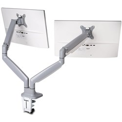 Kensington Smartfit One Touch Adjustable Monitor Arm Dual Up To 9kg Monitor Max 505mmH