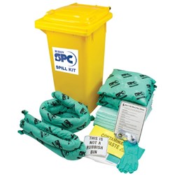 SPC Mobile Spill Kit Small Chemical 100-120L Green