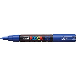 Uni PC-1M Posca Paint Marker 0.7-1.0mm Extra Fine Blue