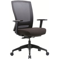 Buro Mentor Mesh Chair With Arms Black