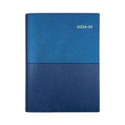 Collins Vanessa Financial Year Diary Week To View A4 1Hr Navy Blue