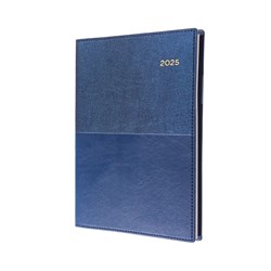 Collins Vanessa Diary Day To A Page A6 Navy Blue