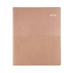 Collins Vanessa Diary Week To View Quarto Rose Gold