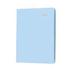 Collins Belmont Pocket Diary Week To View A7 With Pencil Light Blue