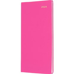 Collins Belmont Pocket Diary Week To View B6/7 Pink