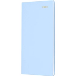 Collins Belmont Pocket Diary Week To View B6/7 Light Blue
