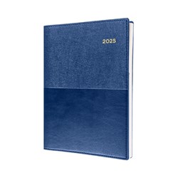 Collins Vanessa Diary Day To A Page A4 Navy Blue