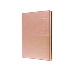 Collins Vanessa Diary Day To A Page A5 Rose Gold