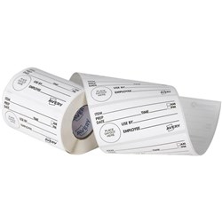 Avery Food Rotation Label 102x47mm Shelf Life Removable Roll of 500
