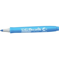 Artline Decorite Markers 1.0mm Bullet Metallic Blue Pack Of 12