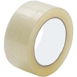 Cumberland Packaging Tape 50 Micron 48mmx75m Clear Pack 6