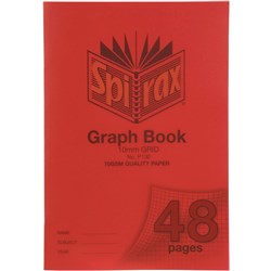 Spirax Grid Book P130 A4 48 Page 10mm Ruled