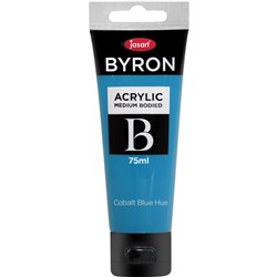 Jasart Byron Acrylic Paint 75ml Cobalt Blue Hue