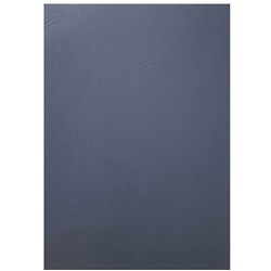 Rexel Binding Covers A4 250gsm Leathergrain Pack of 100 Navy