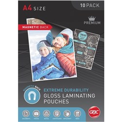 GBC Laminating Pouches A4 175 Micron Magnetic Pouch Pack of 10